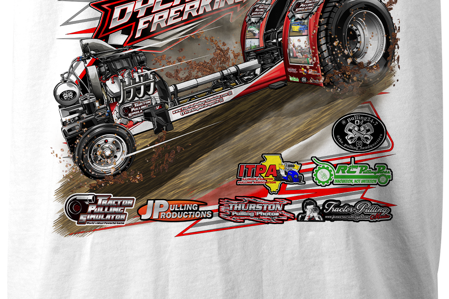 Frerking Motorsports Tank Tops Black Acid Apparel