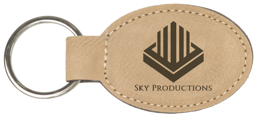 Leatherette Keychains Black Acid Apparel