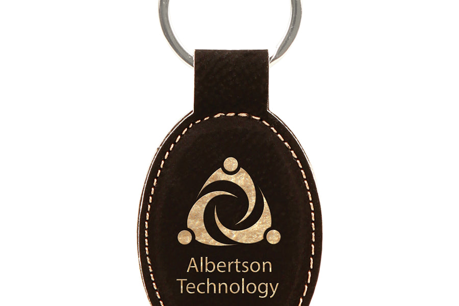 Leatherette Keychains Black Acid Apparel