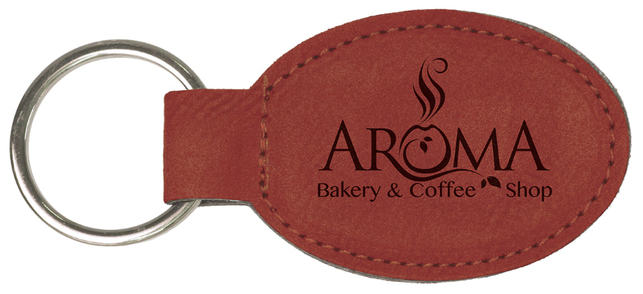 Leatherette Keychains Black Acid Apparel