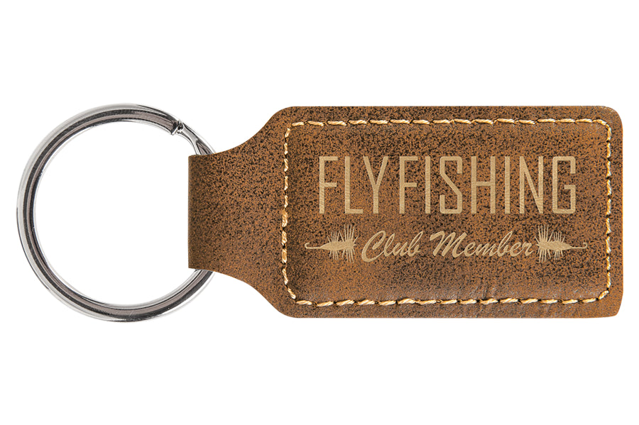 Leatherette Keychains Black Acid Apparel