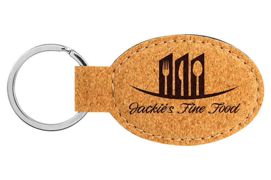 Leatherette Keychains Black Acid Apparel