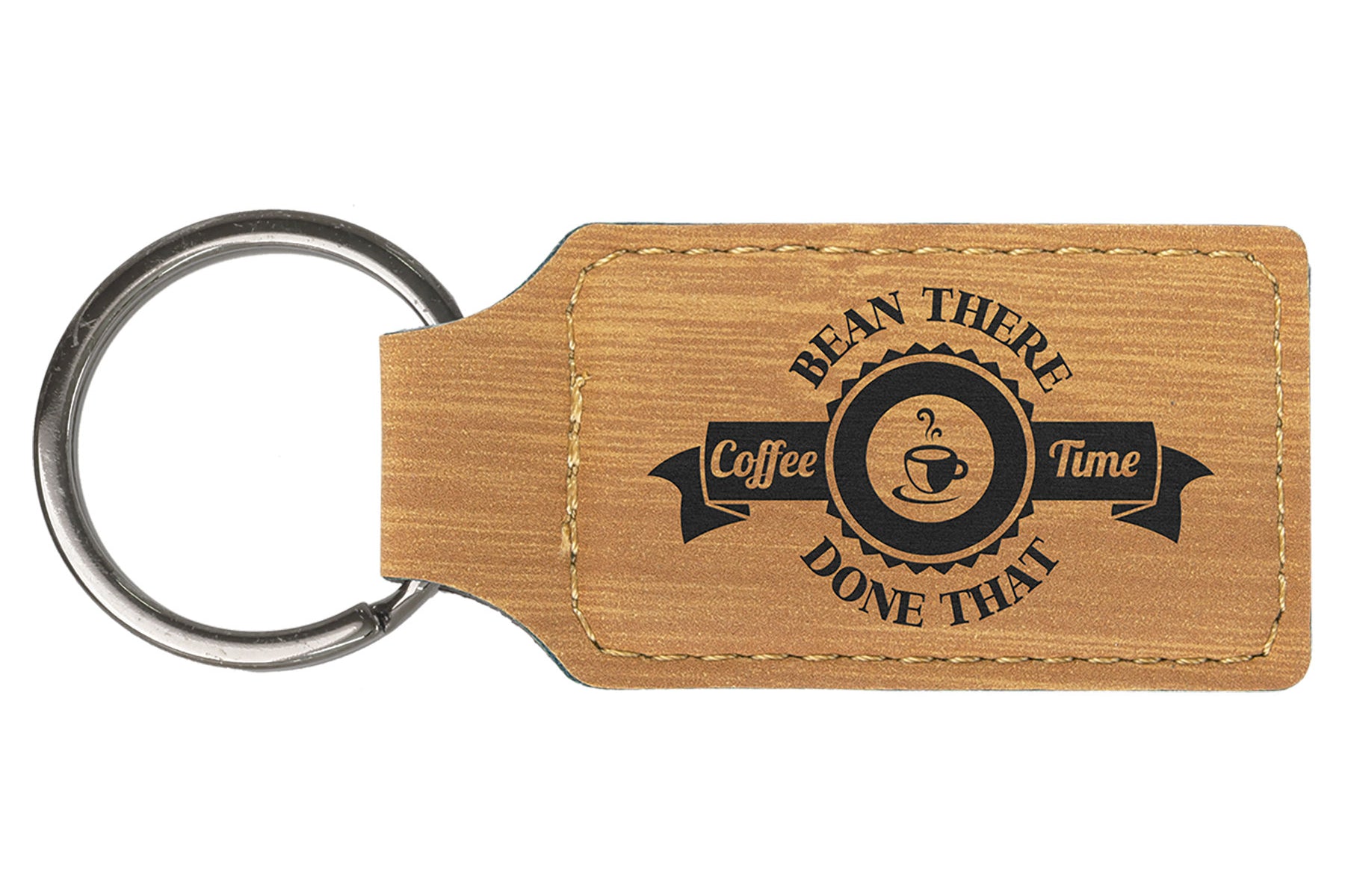 Leatherette Keychains Black Acid Apparel