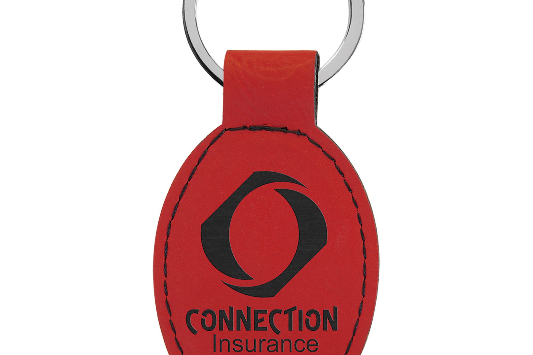 Leatherette Keychains Black Acid Apparel