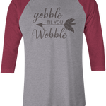 Gobble Til You Wobble Black Acid Apparel