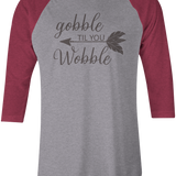Gobble Til You Wobble Black Acid Apparel