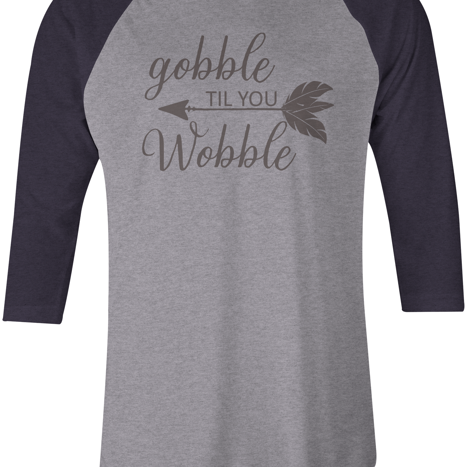 Gobble Til You Wobble Black Acid Apparel