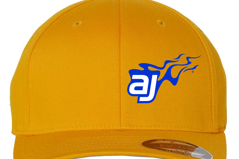 AJ Allmendinger Flexfit Hats Black Acid Apparel