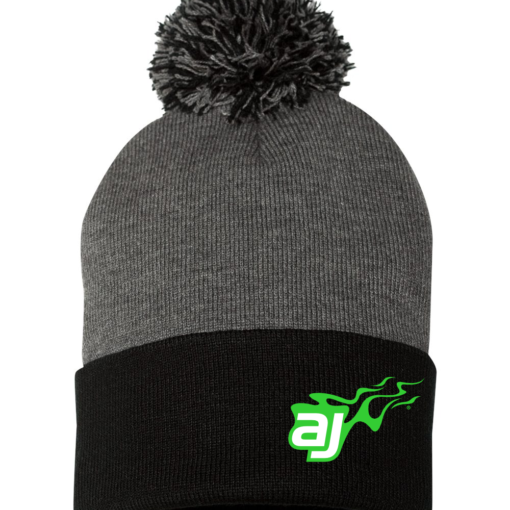 AJ Allmendinger Beanies Black Acid Apparel