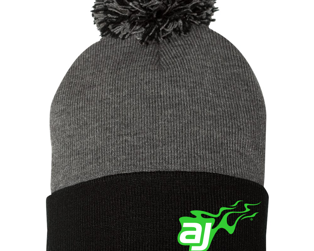 AJ Allmendinger Beanies Black Acid Apparel