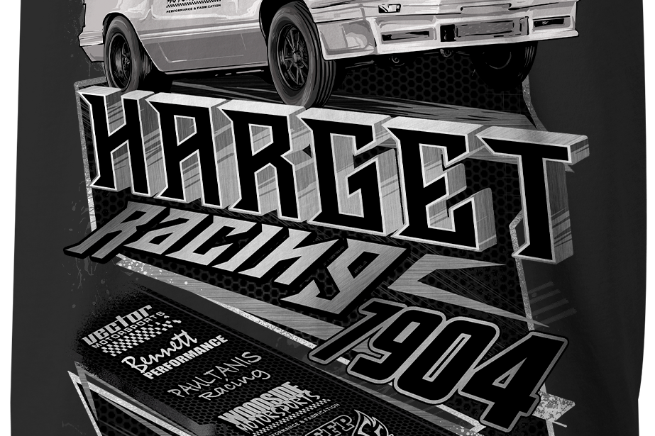 Harget Racing Tank Tops Black Acid Apparel
