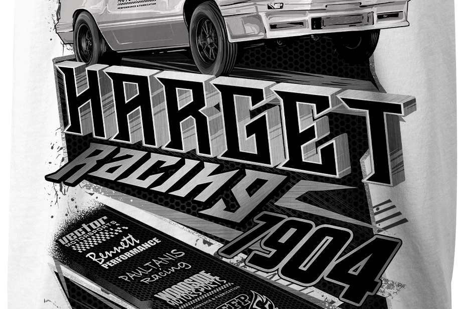 Harget Racing Tank Tops Black Acid Apparel