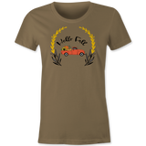 Hello Fall Tshirt Black Acid Apparel