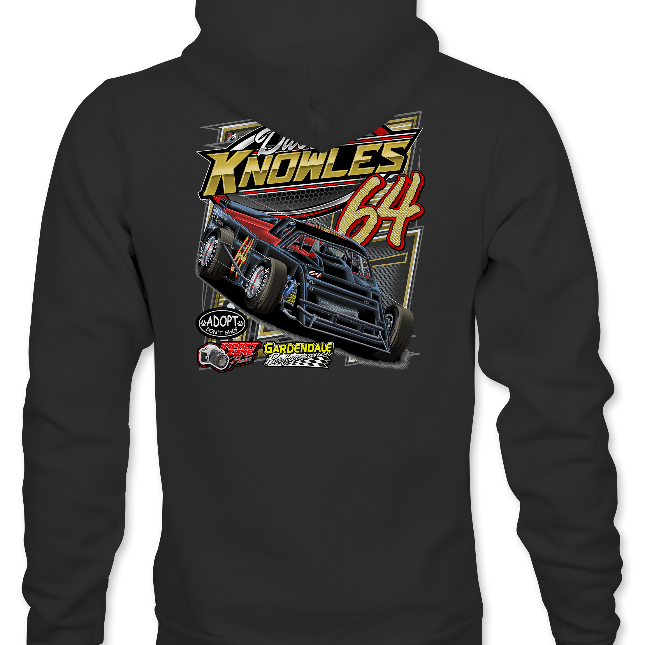 Dustin Knowles 2023 Hoodies Black Acid Apparel