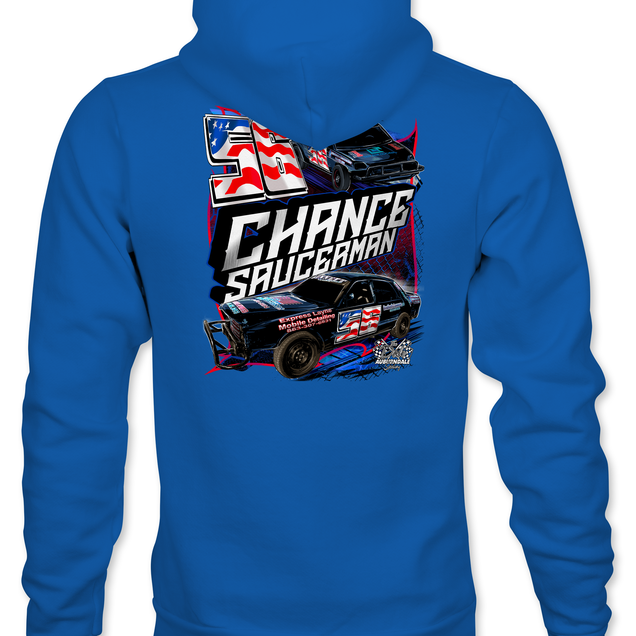 Chance Saucerman 2023 Hoodies Black Acid Apparel