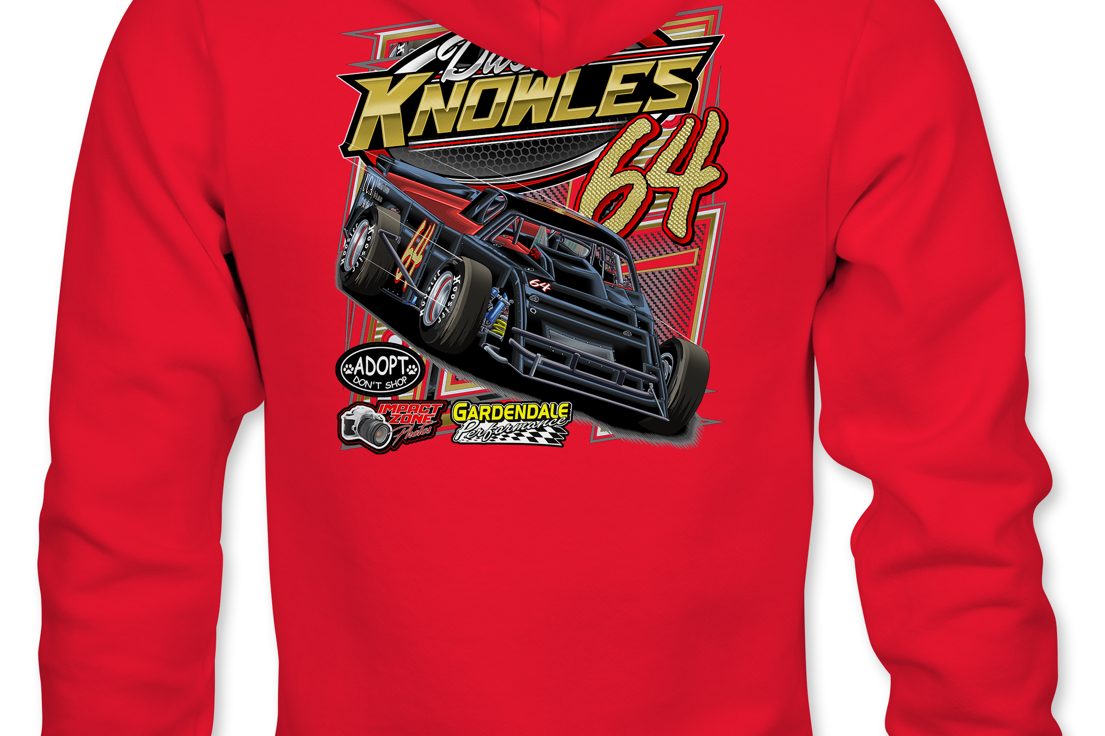 Dustin Knowles 2023 Hoodies Black Acid Apparel