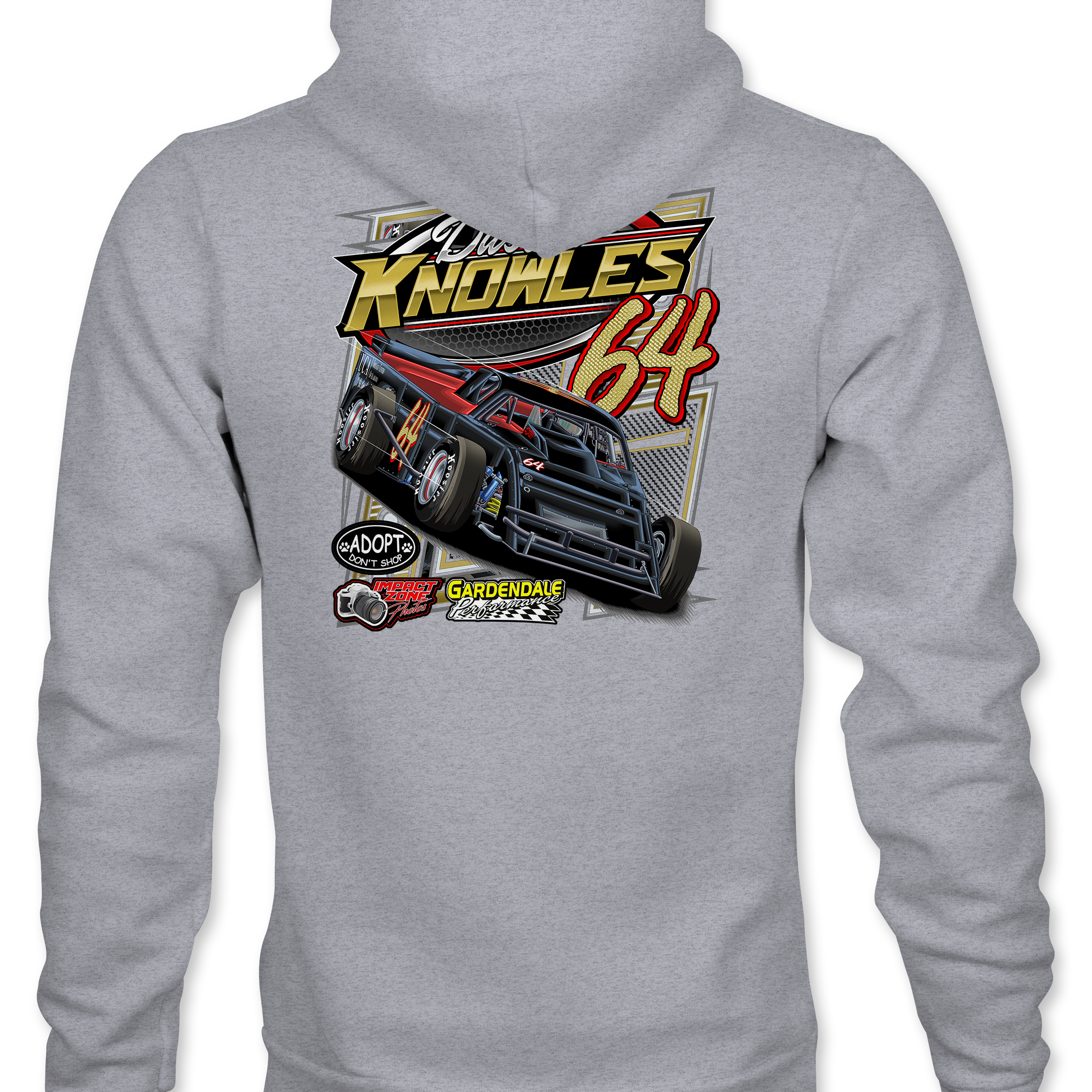 Dustin Knowles 2023 Hoodies Black Acid Apparel