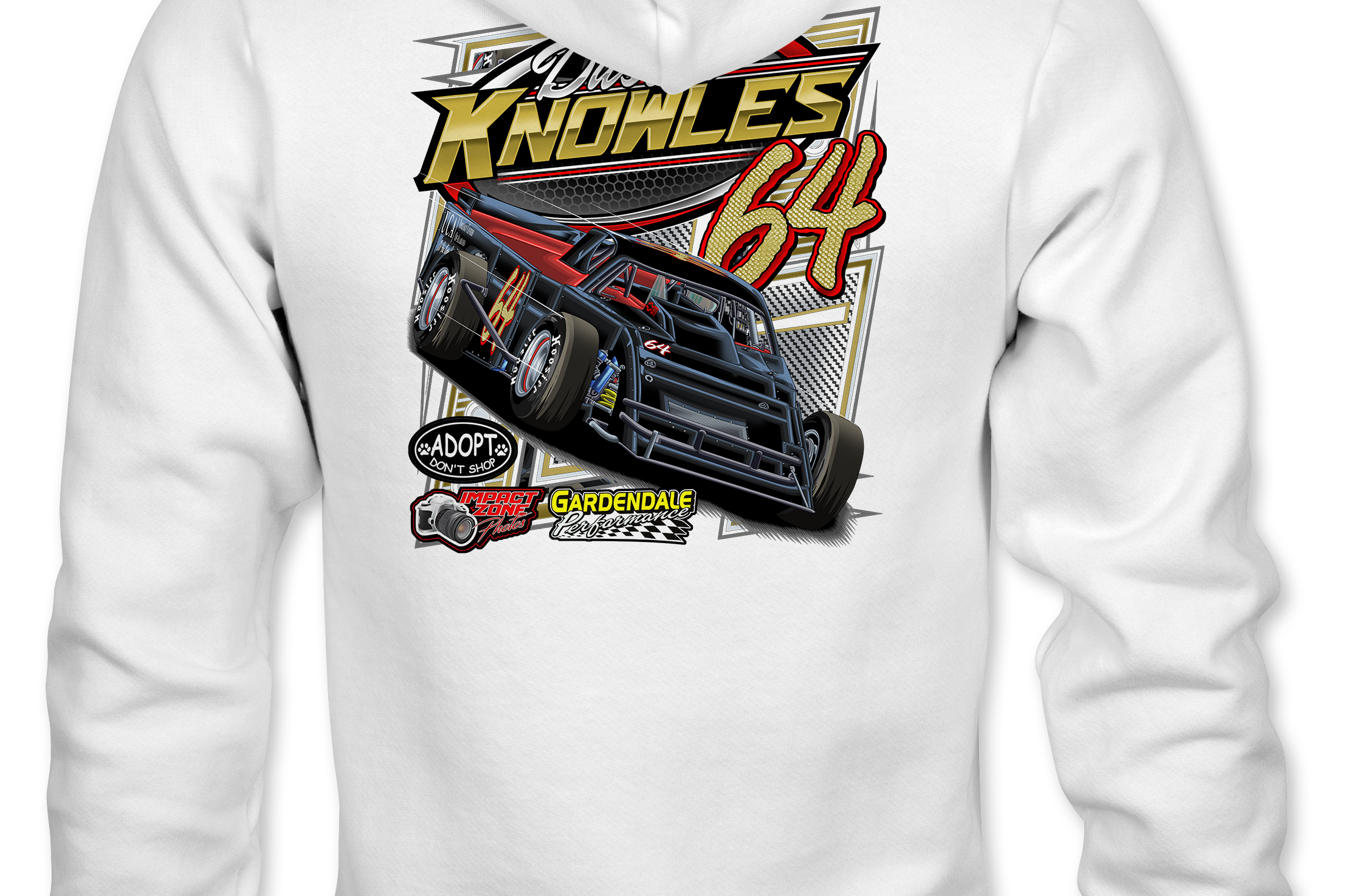 Dustin Knowles 2023 Hoodies Black Acid Apparel