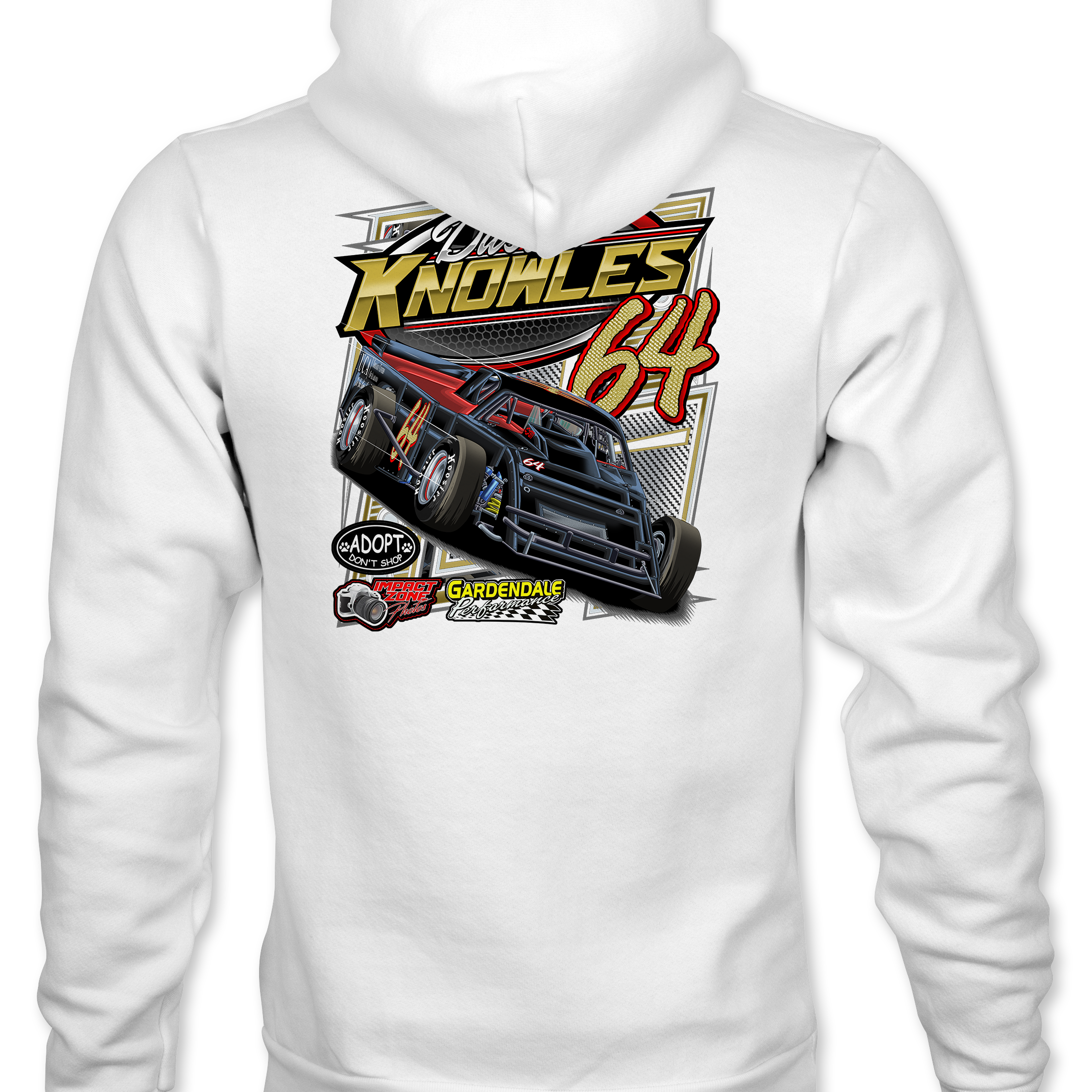 Dustin Knowles 2023 Hoodies Black Acid Apparel