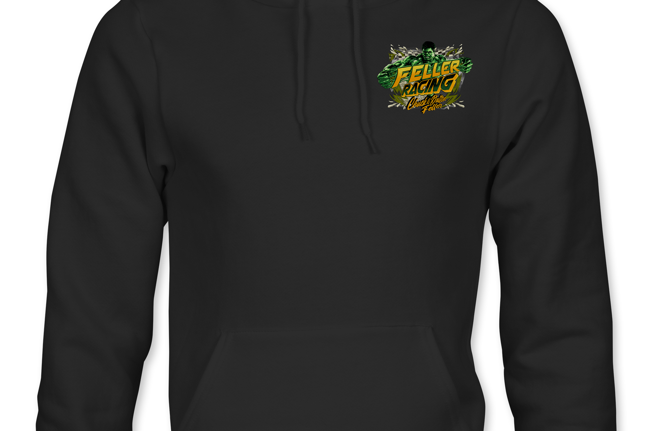 Feller Racing Hoodies Black Acid Apparel