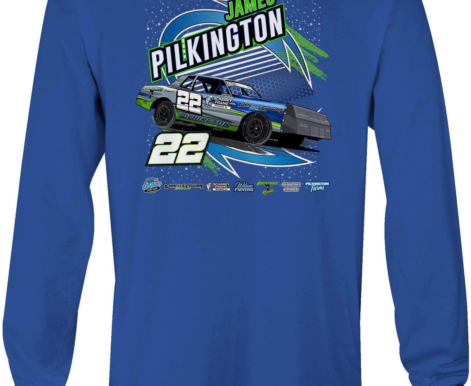 James Pilkington 2023 Long Sleeves Black Acid Apparel