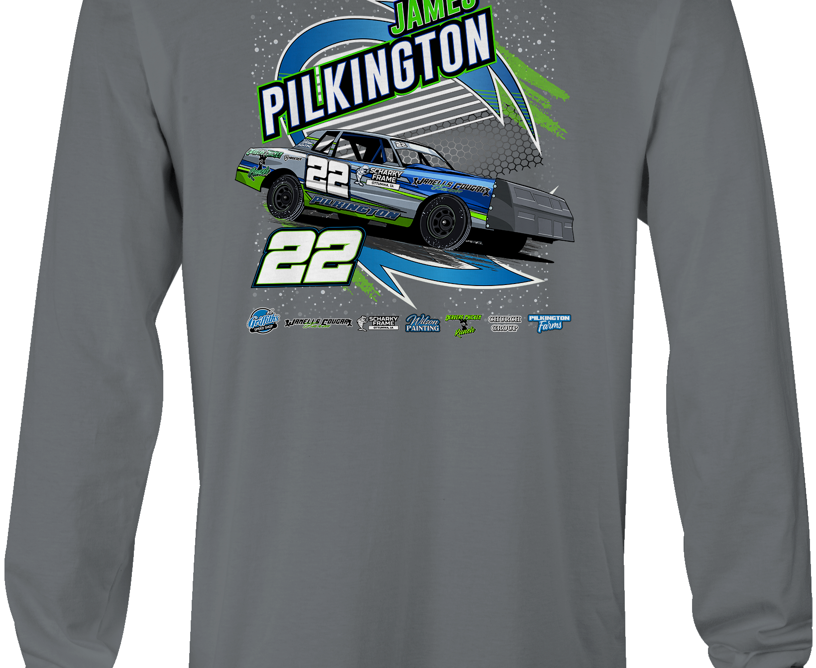 James Pilkington 2023 Long Sleeves Black Acid Apparel