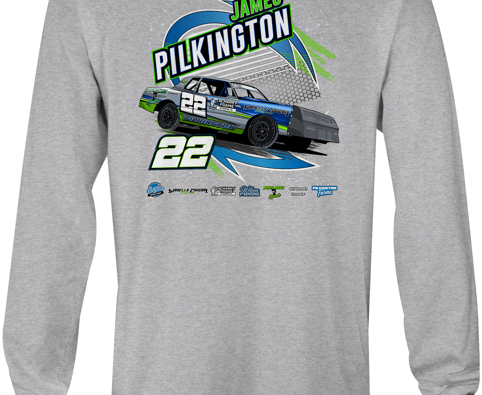 James Pilkington 2023 Long Sleeves Black Acid Apparel