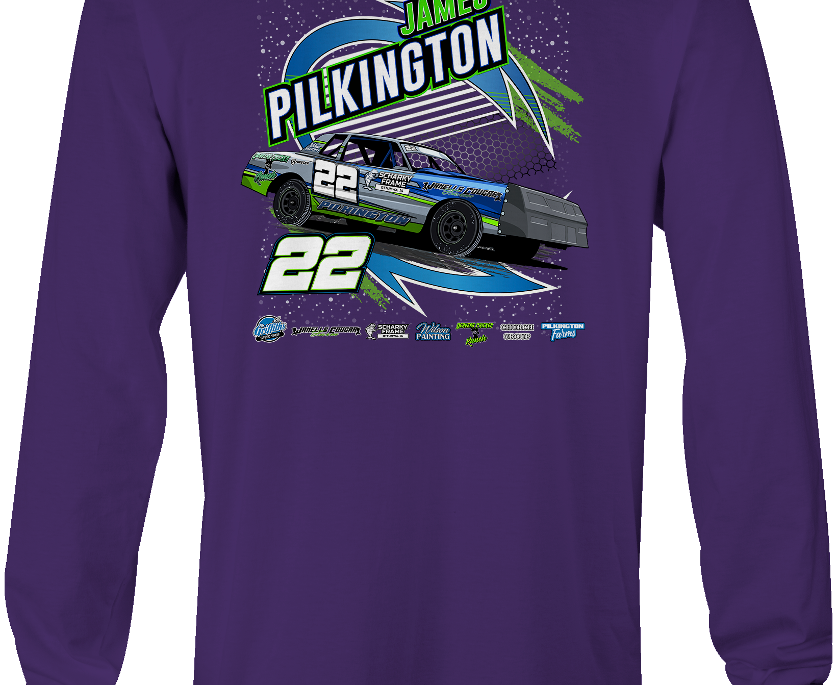 James Pilkington 2023 Long Sleeves Black Acid Apparel