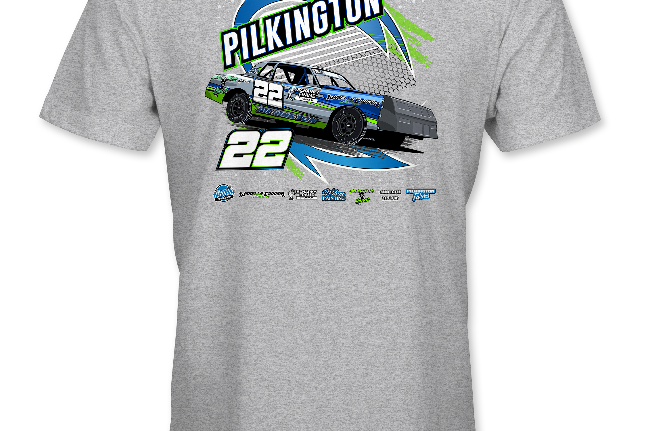 James Pilkington 2023 T-Shirts Black Acid Apparel