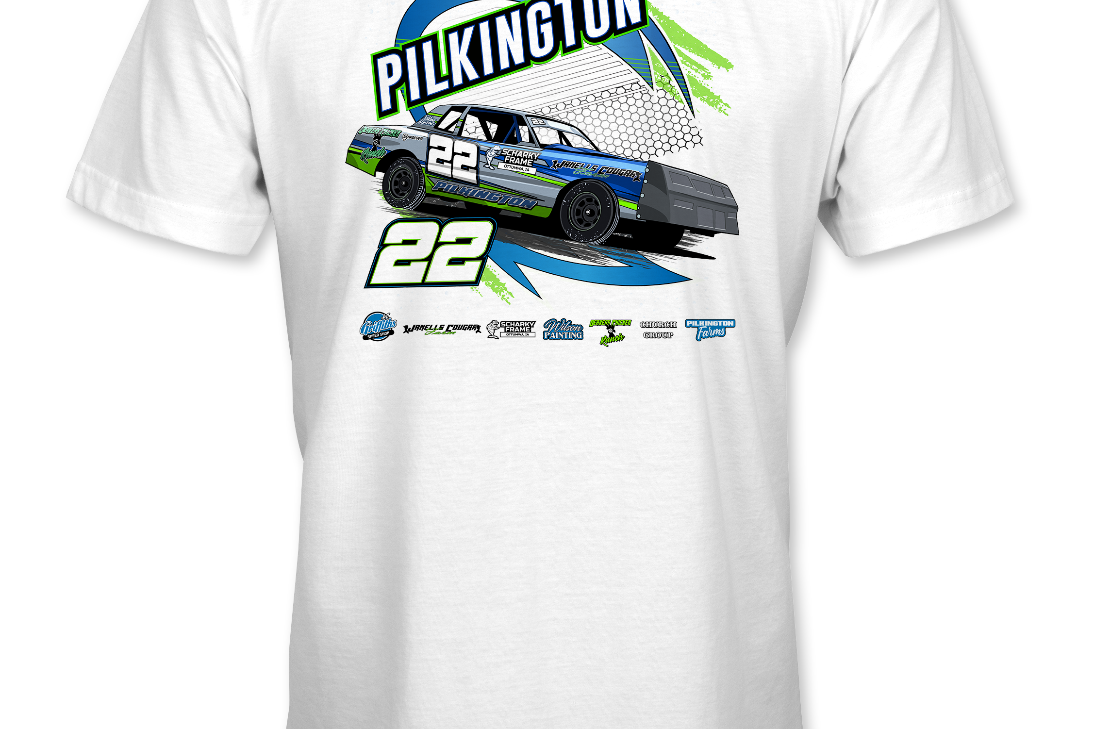 James Pilkington 2023 T-Shirts Black Acid Apparel