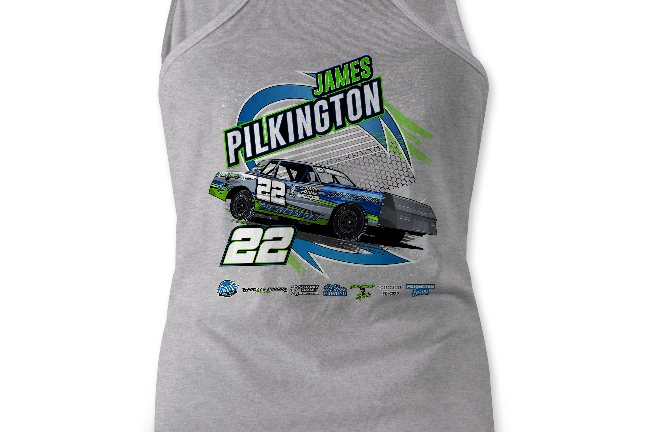 James Pilkington 2023 Tank Tops Black Acid Apparel