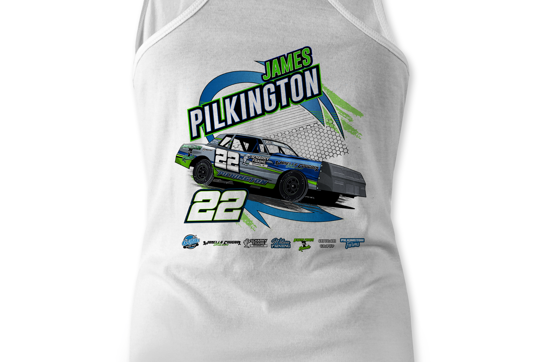 James Pilkington 2023 Tank Tops Black Acid Apparel