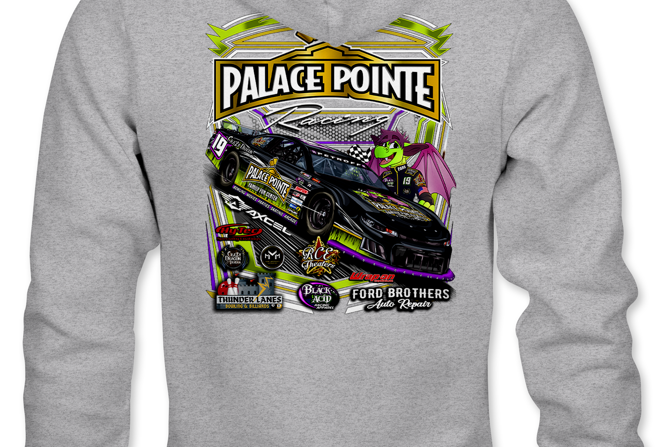 Jessica Cann 2023 Hoodies Black Acid Apparel
