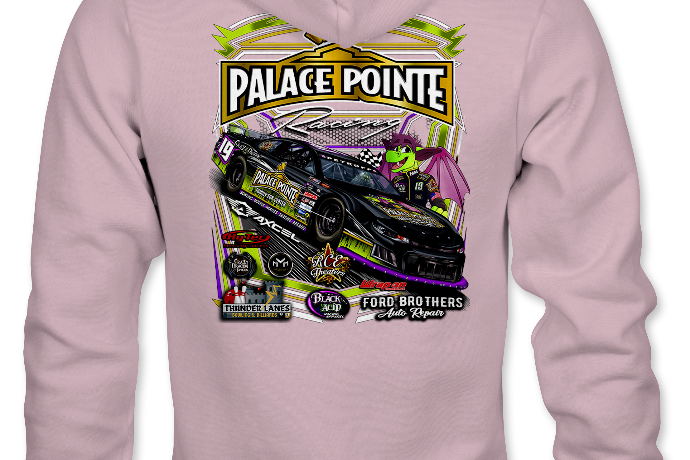 Jessica Cann 2023 Hoodies Black Acid Apparel
