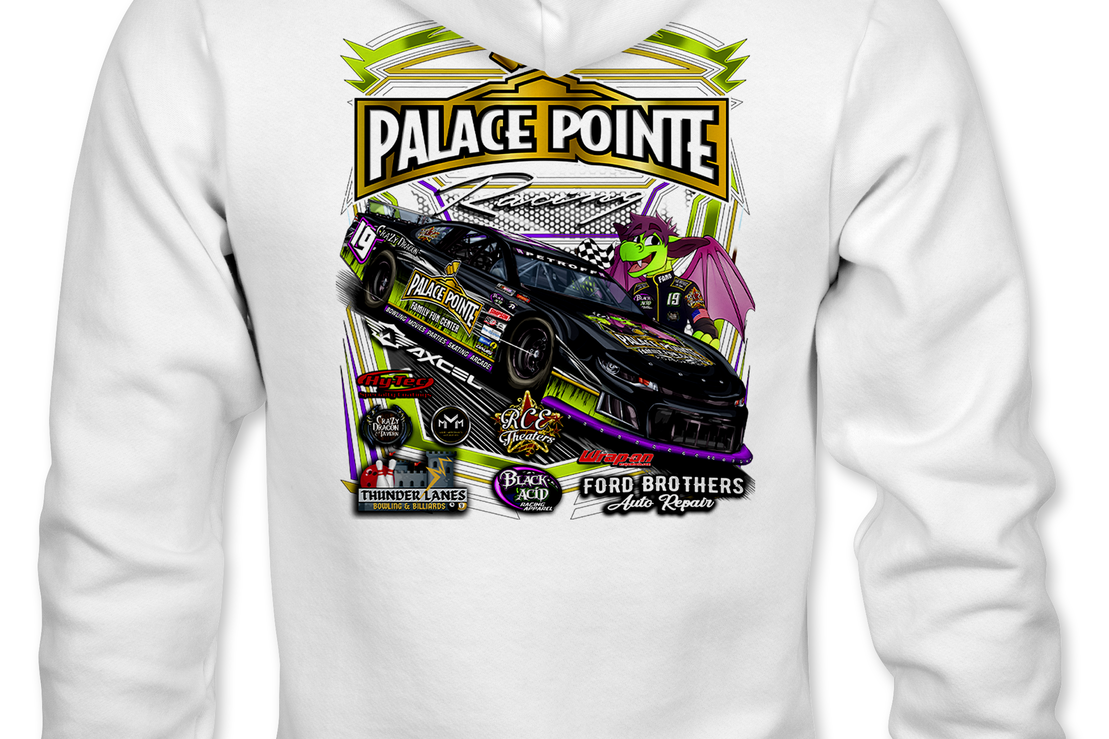 Jessica Cann 2023 Hoodies Black Acid Apparel