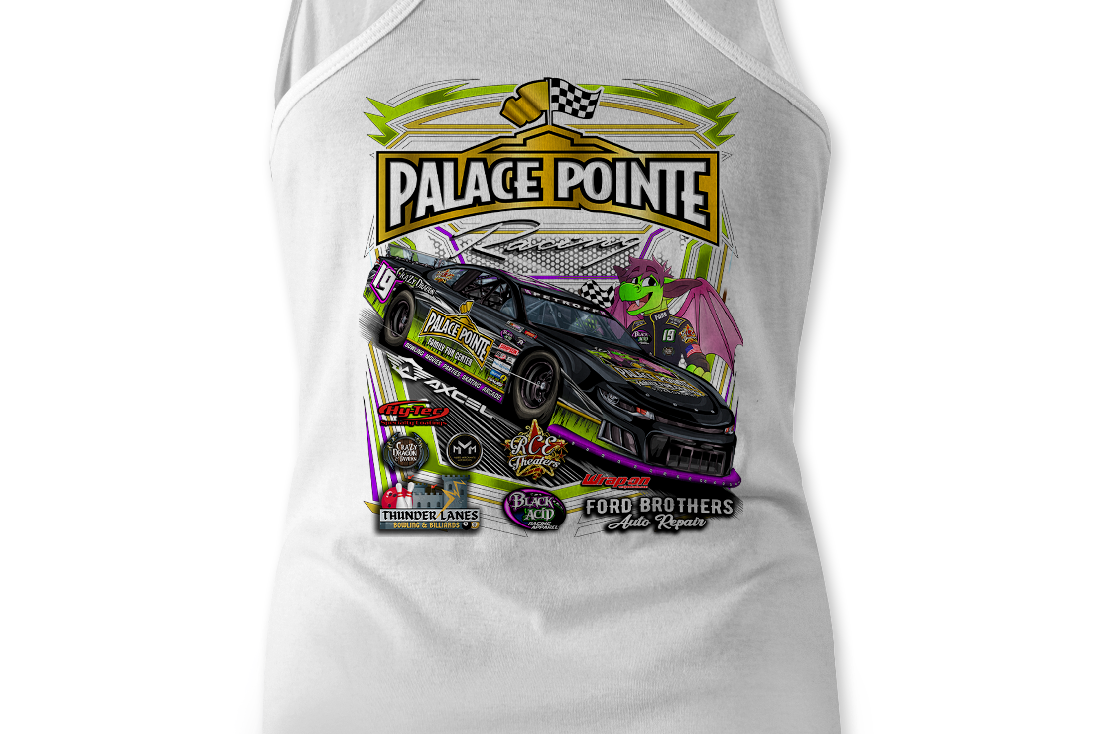Jessica Cann 2023 Tank Tops Black Acid Apparel