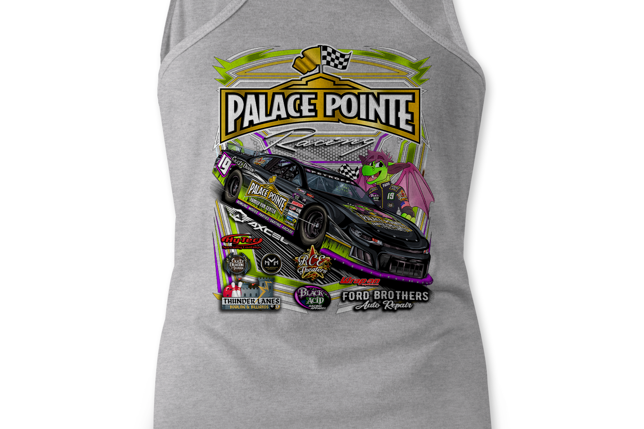 Jessica Cann 2023 Tank Tops Black Acid Apparel