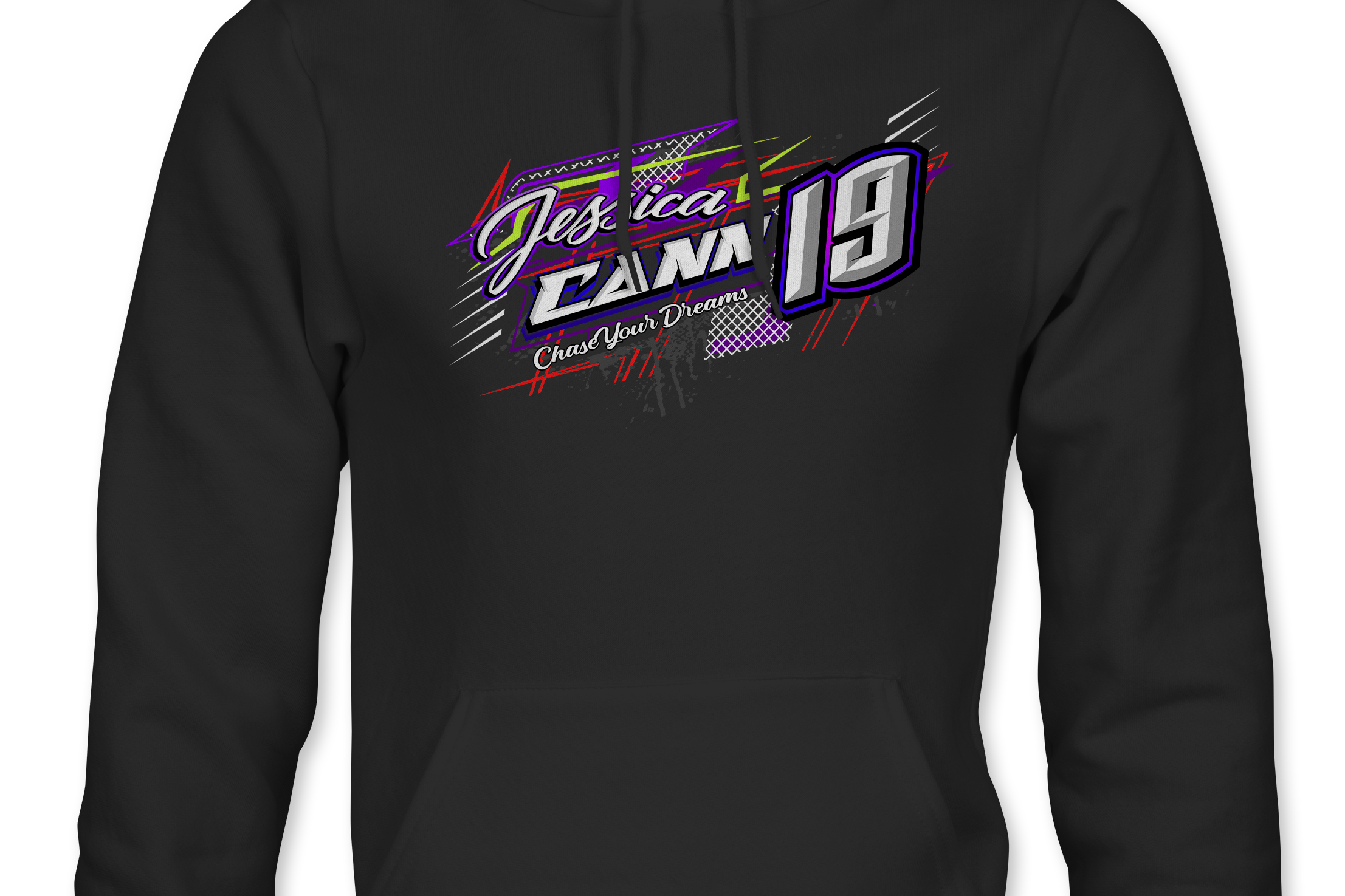 Jessica Cann 2022 Hoodies Black Acid Apparel