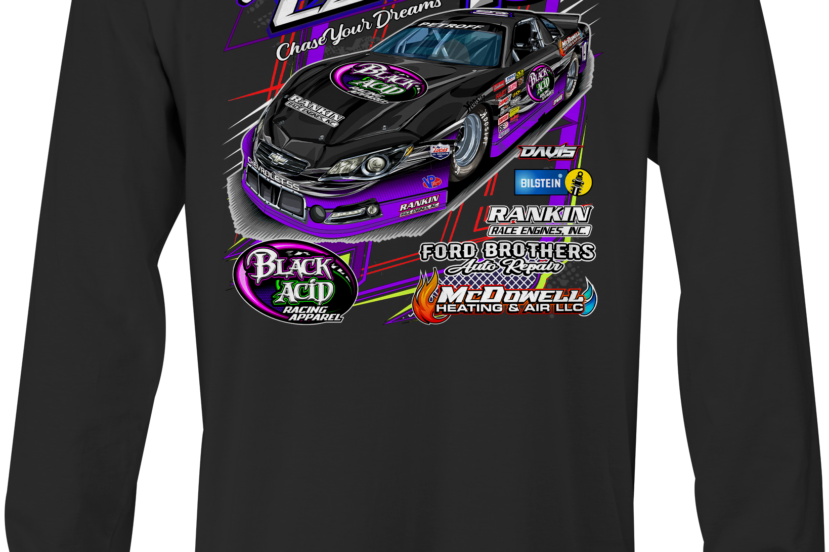 Jessica Cann 2022 Long Sleeves Black Acid Apparel