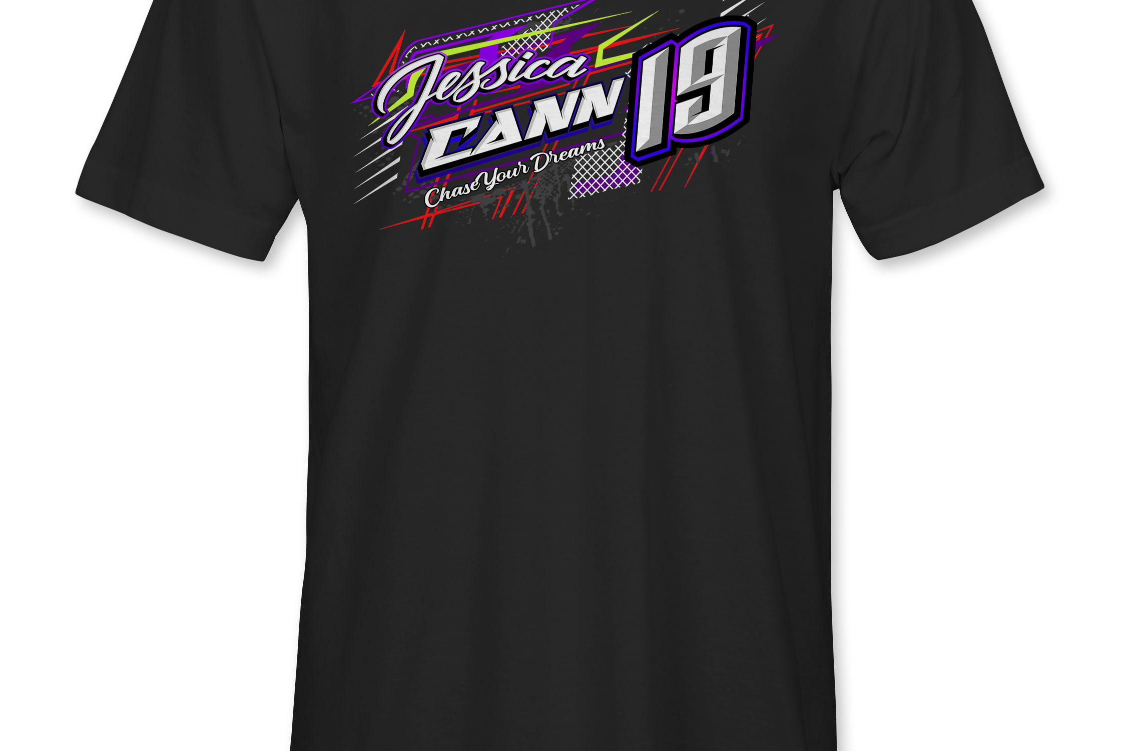 Jessica Cann 2022 T-Shirts Black Acid Apparel