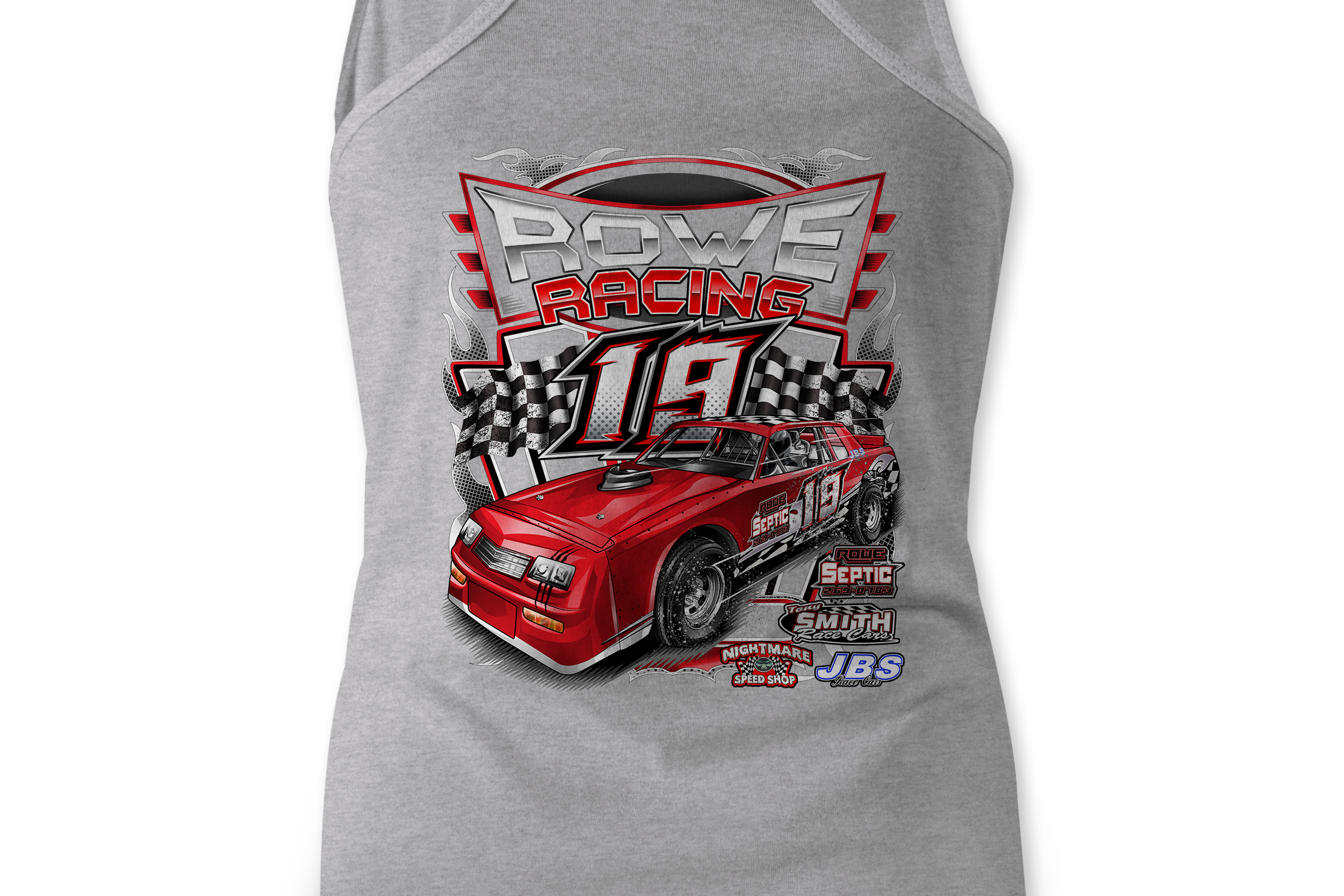 Jonathan Rowe 2023 Tank Tops Black Acid Apparel