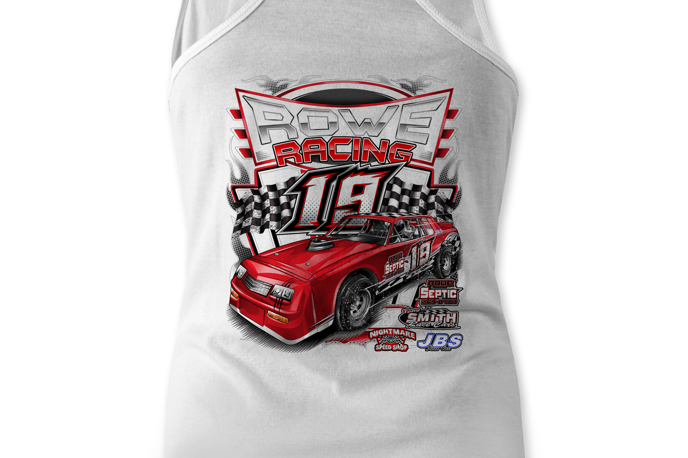 Jonathan Rowe 2023 Tank Tops Black Acid Apparel