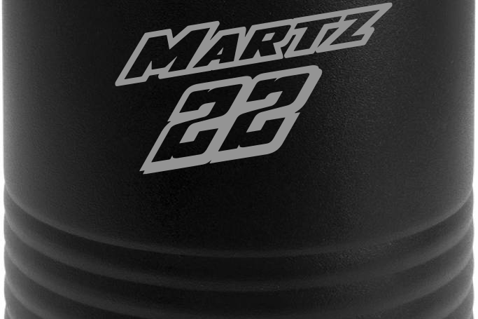 Justin Martz Tumblers Black Acid Apparel