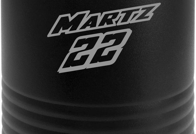 Justin Martz Tumblers Black Acid Apparel