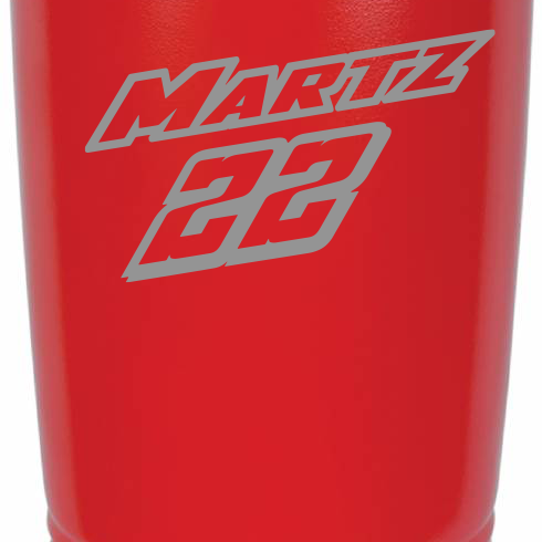 Justin Martz Tumblers Black Acid Apparel