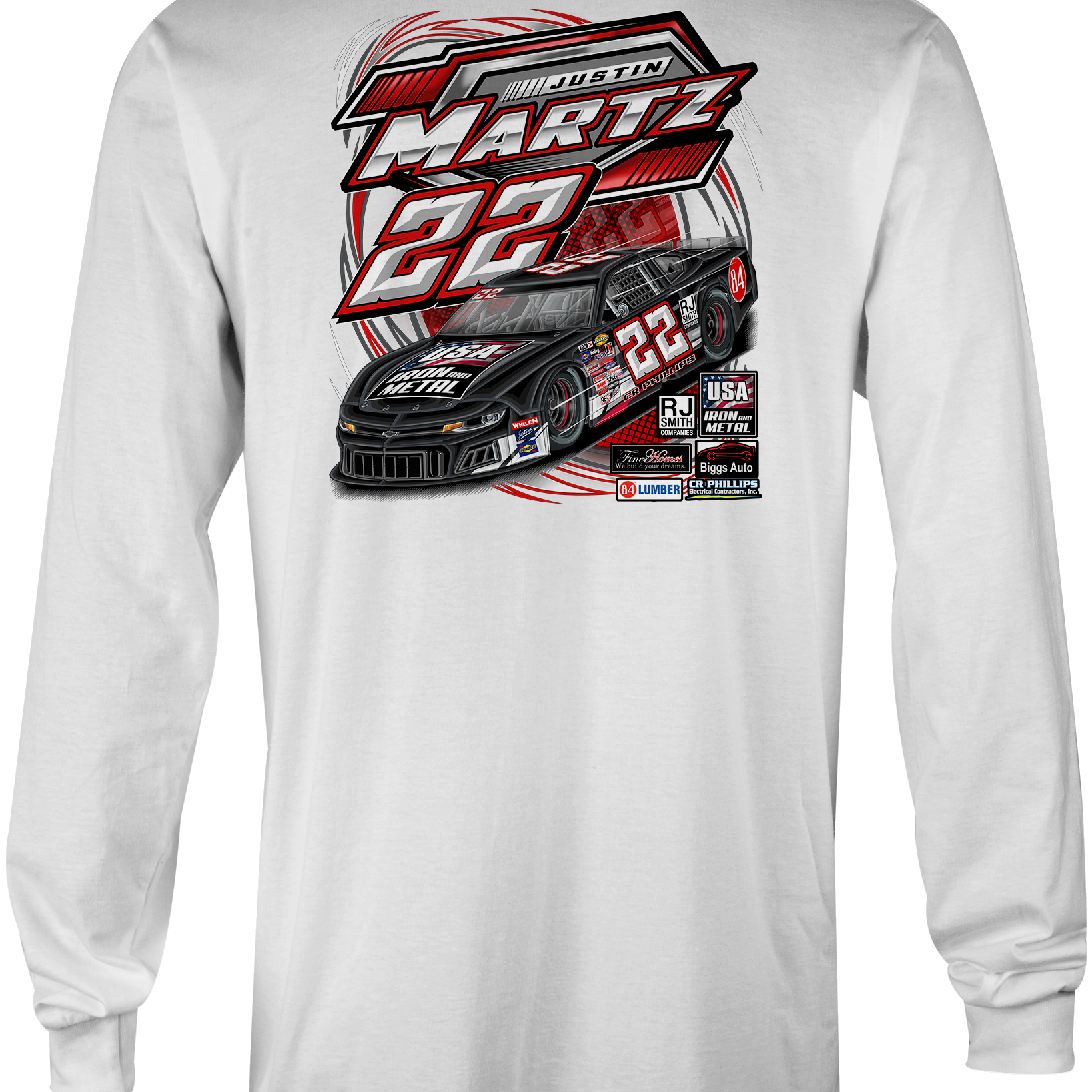 Justin Martz 2023 Long Sleeves Black Acid Apparel