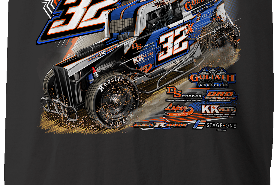 Justin Fennern 2023 Tank Tops Black Acid Apparel