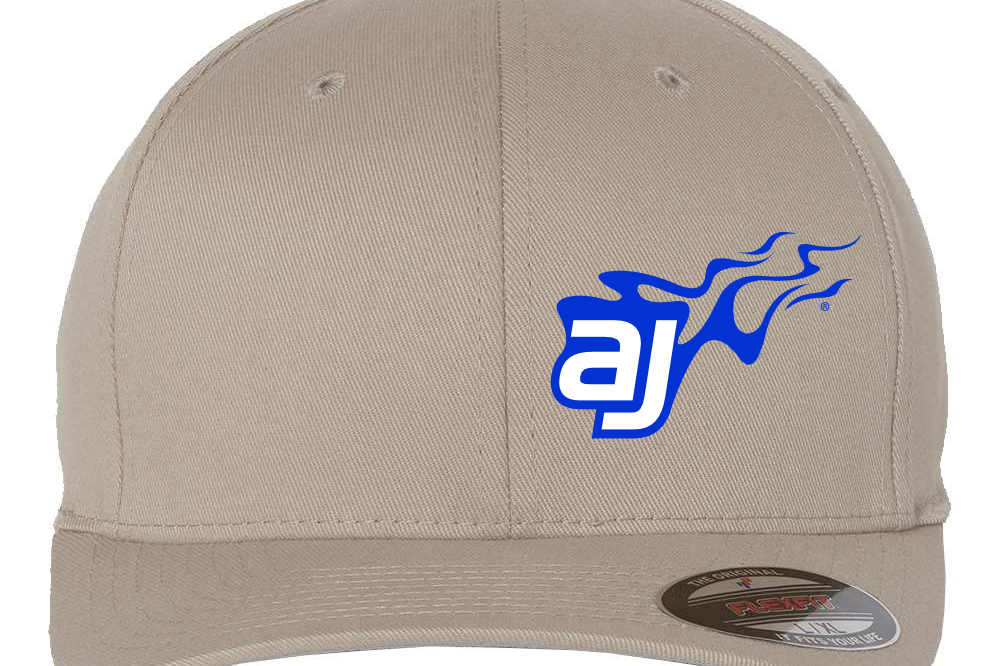 AJ Allmendinger Flexfit Hats Black Acid Apparel