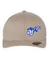 AJ Allmendinger Flexfit Hats Black Acid Apparel