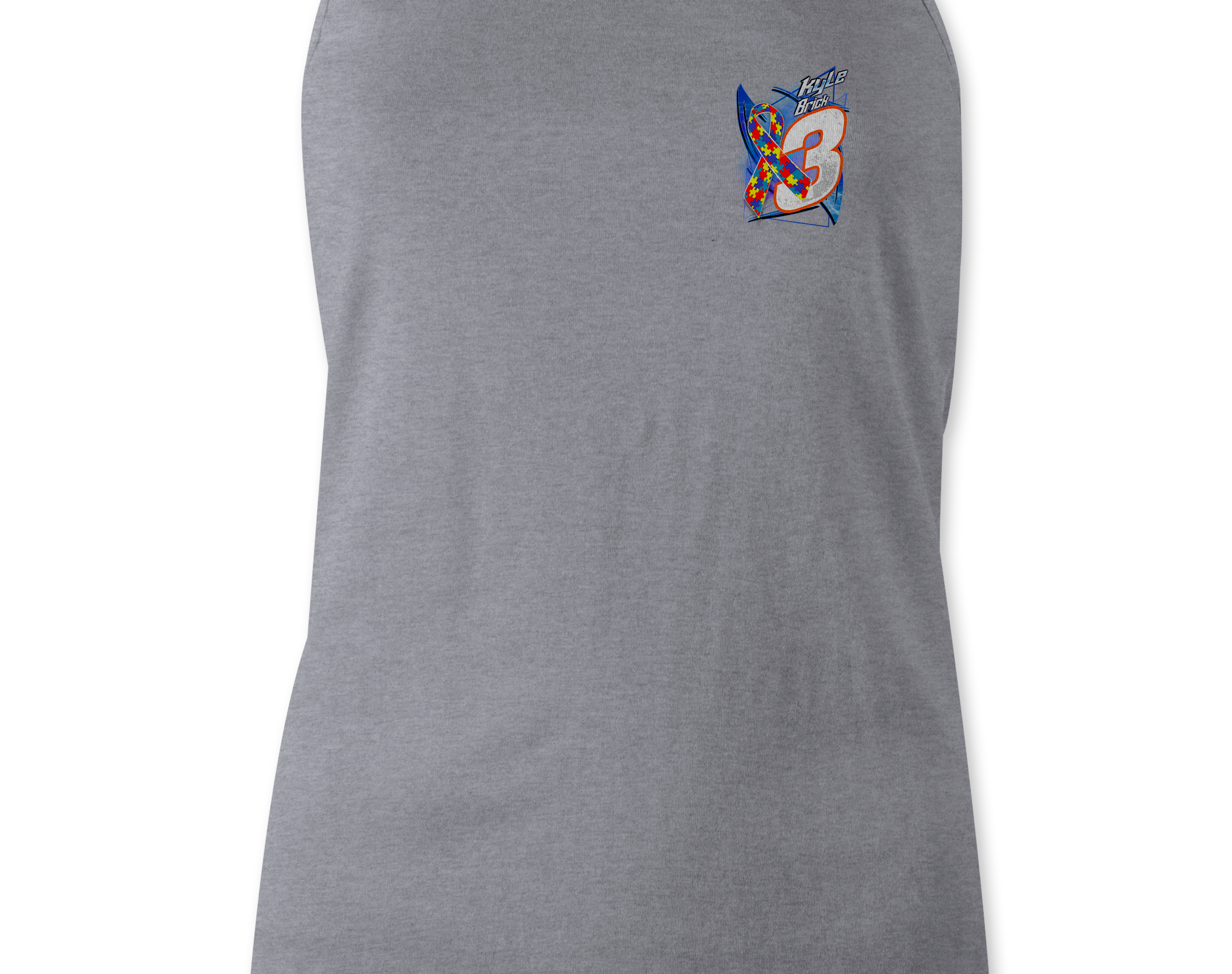 Kyle Brick Tank Tops Black Acid Apparel